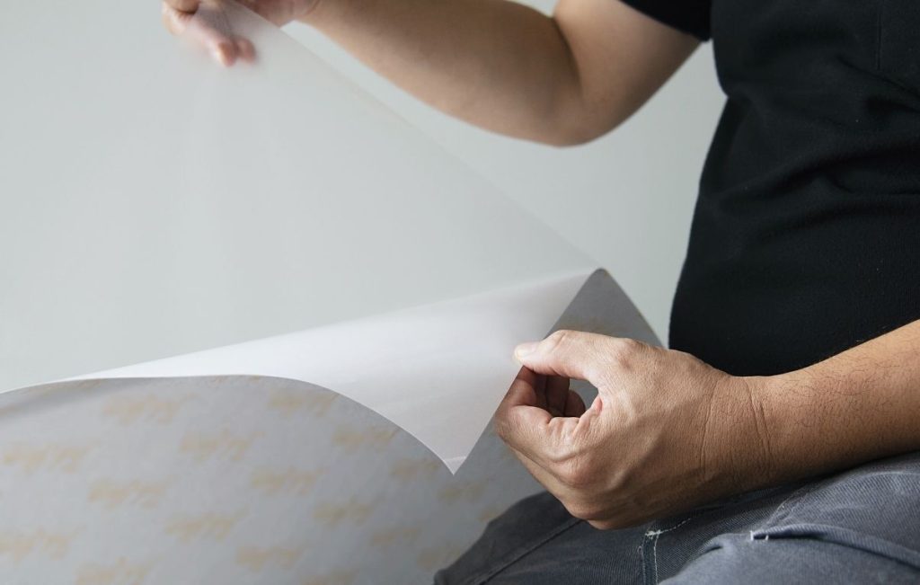 Colle sur papier peint panoramique