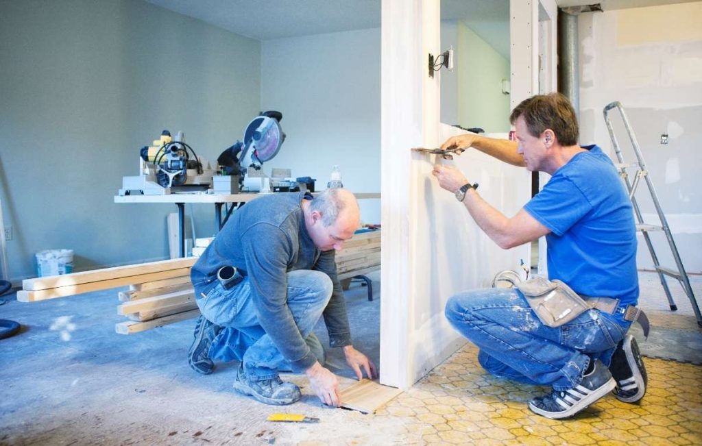 Travaux de salle de bain